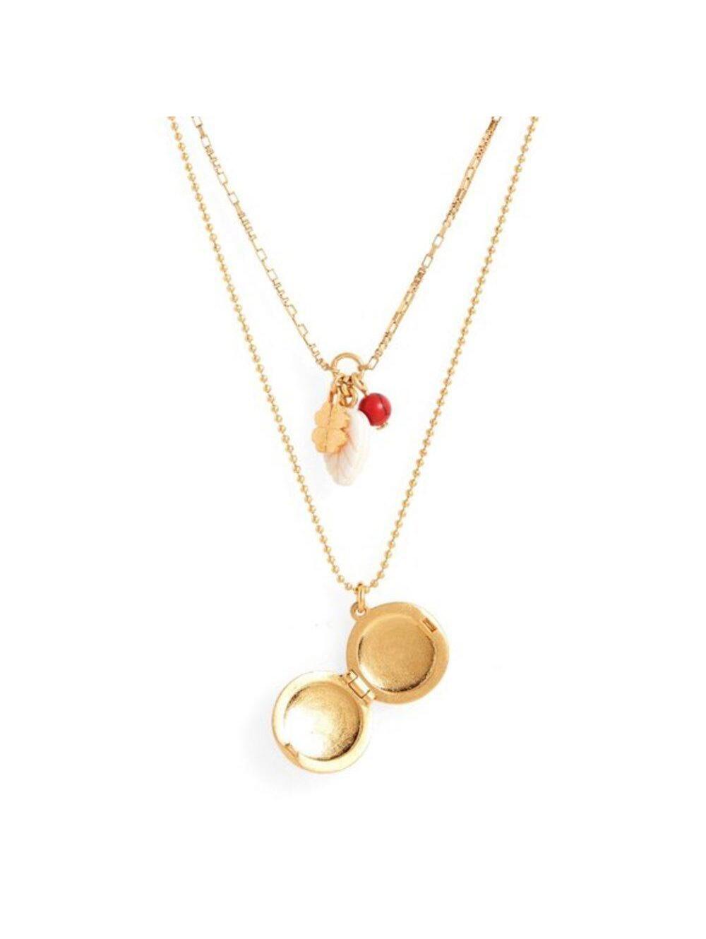 Madewell Engraved Locket Necklace - Picture 5 of 7